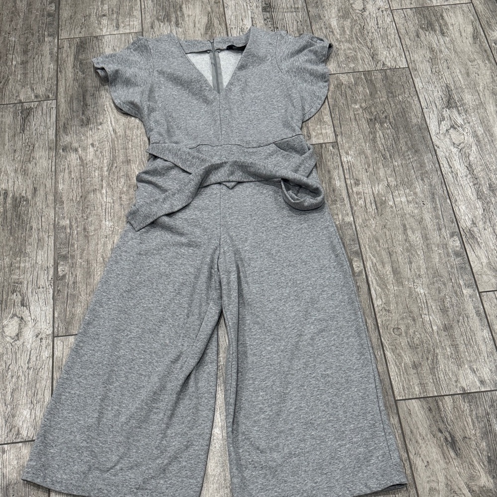 Gray Jumpsuit